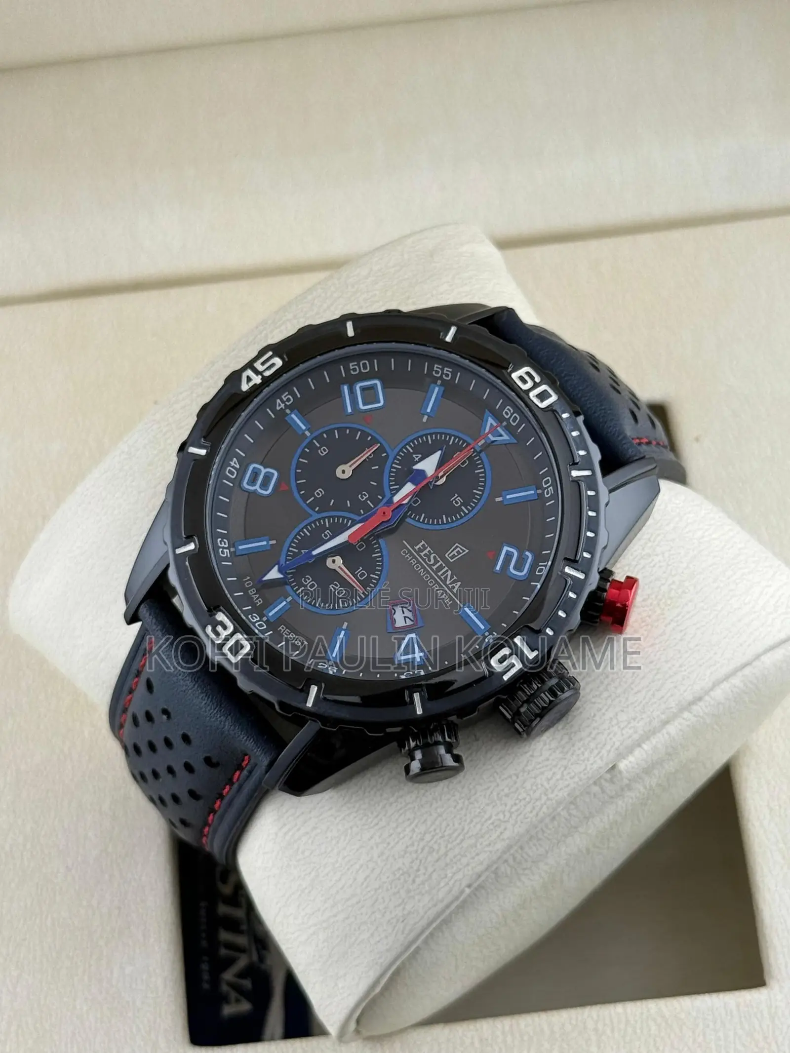 Montre Festina Homme en Cuir Originale