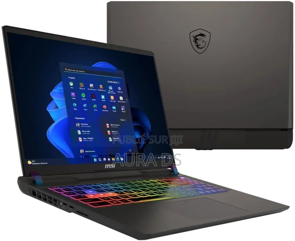 Nouveau MSI Vector 16 HX AI A2XWIG 32GB Intel Core Ultra 9 SSD 1T