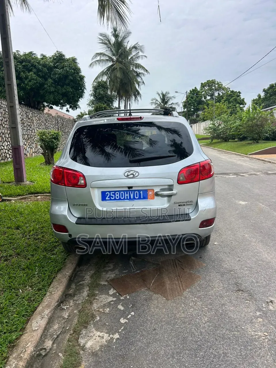 Hyundai Santa Fe 2008 Gris