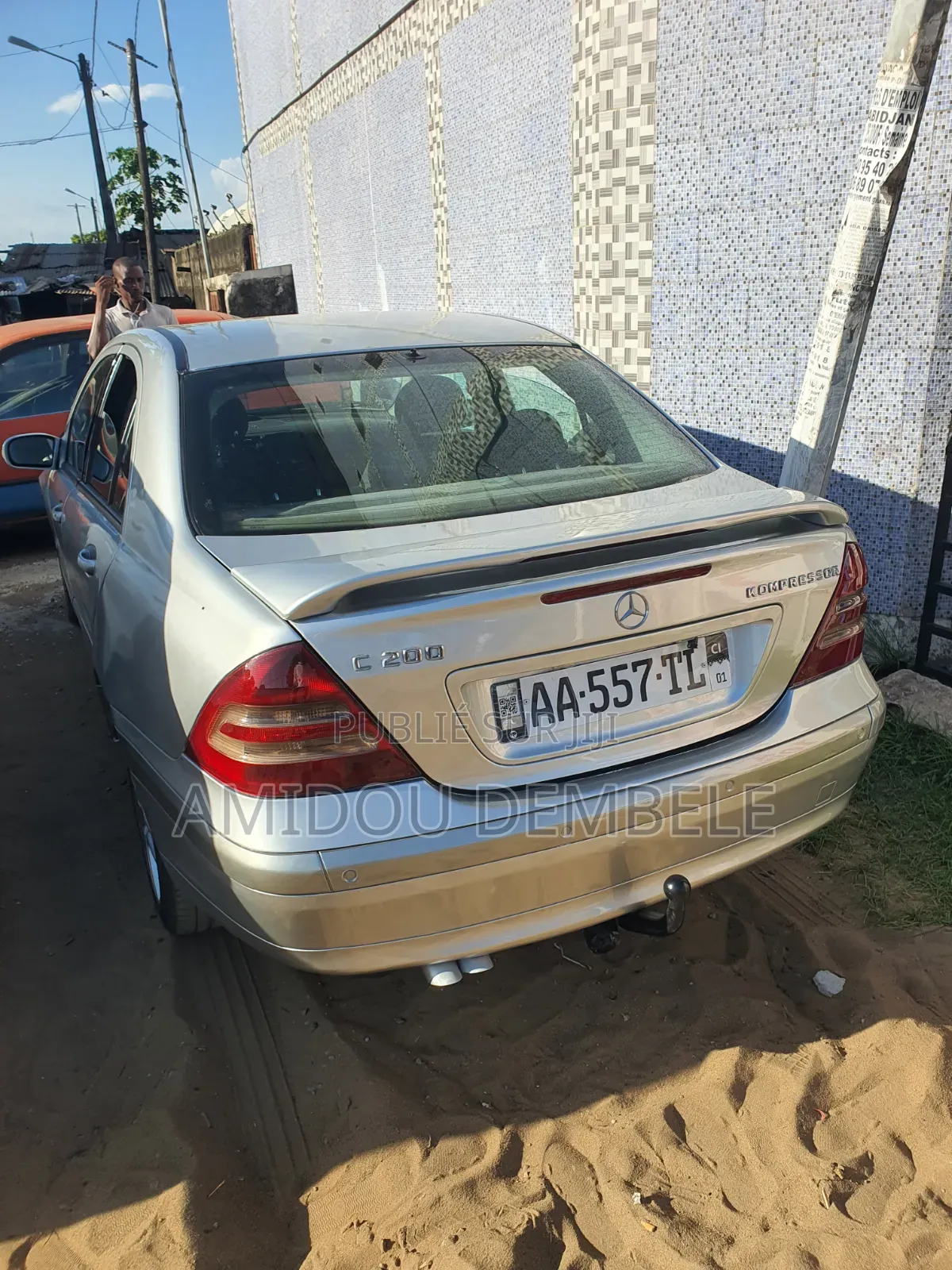 Mercedes-Benz C200 2007 Gris