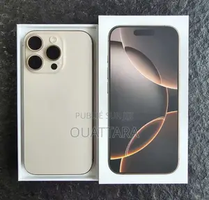 Nouveau Apple iPhone 16 Pro Max 256 GB Argenté