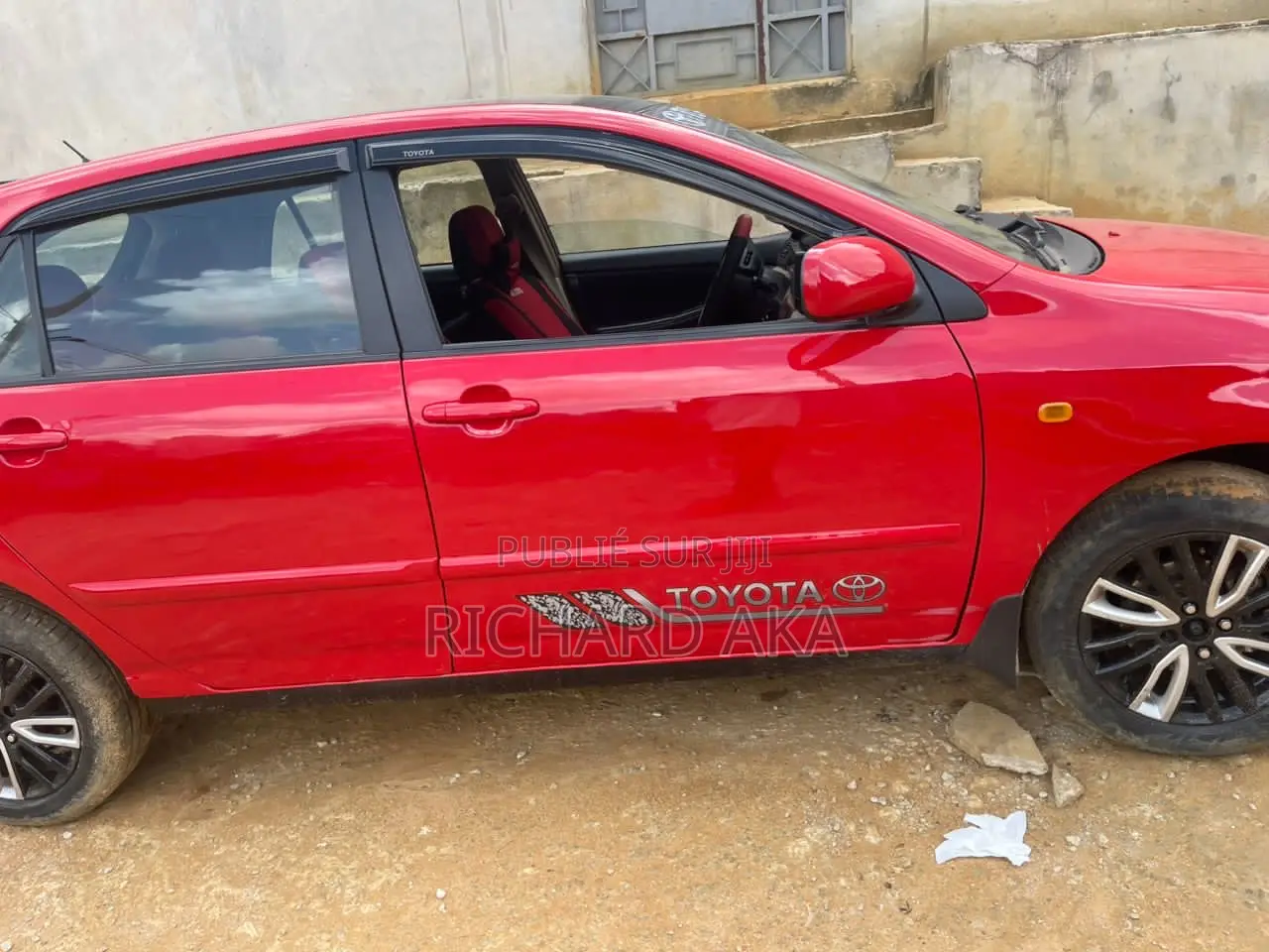 Toyota Corolla 2004 Rouge