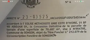 Terrain De 5000m2 en Vente À Songon M’Braté