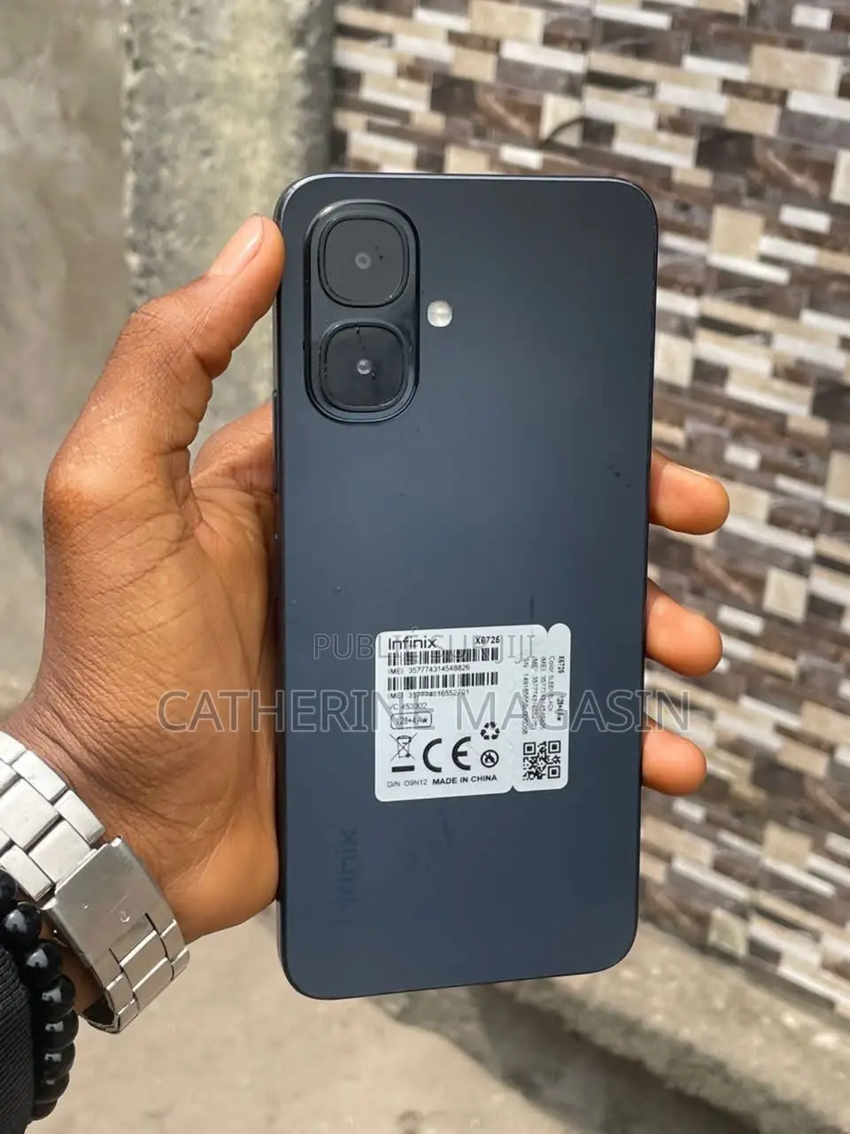 Nouveau Infinix Smart 10 Plus 128 GB Noir