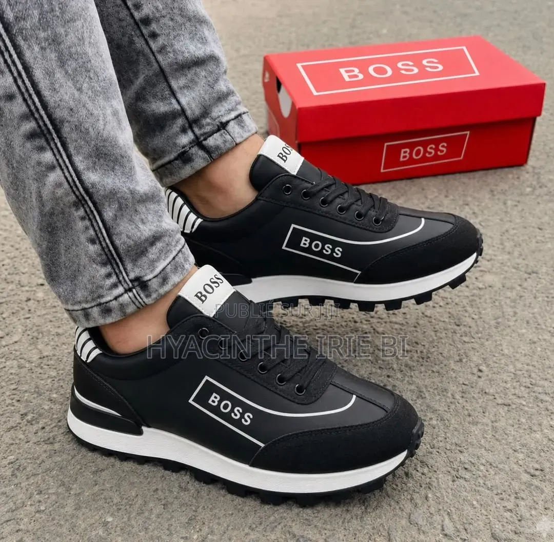  Boss Sneakers Qualite Irréprochable P40-45 Style Confort Class