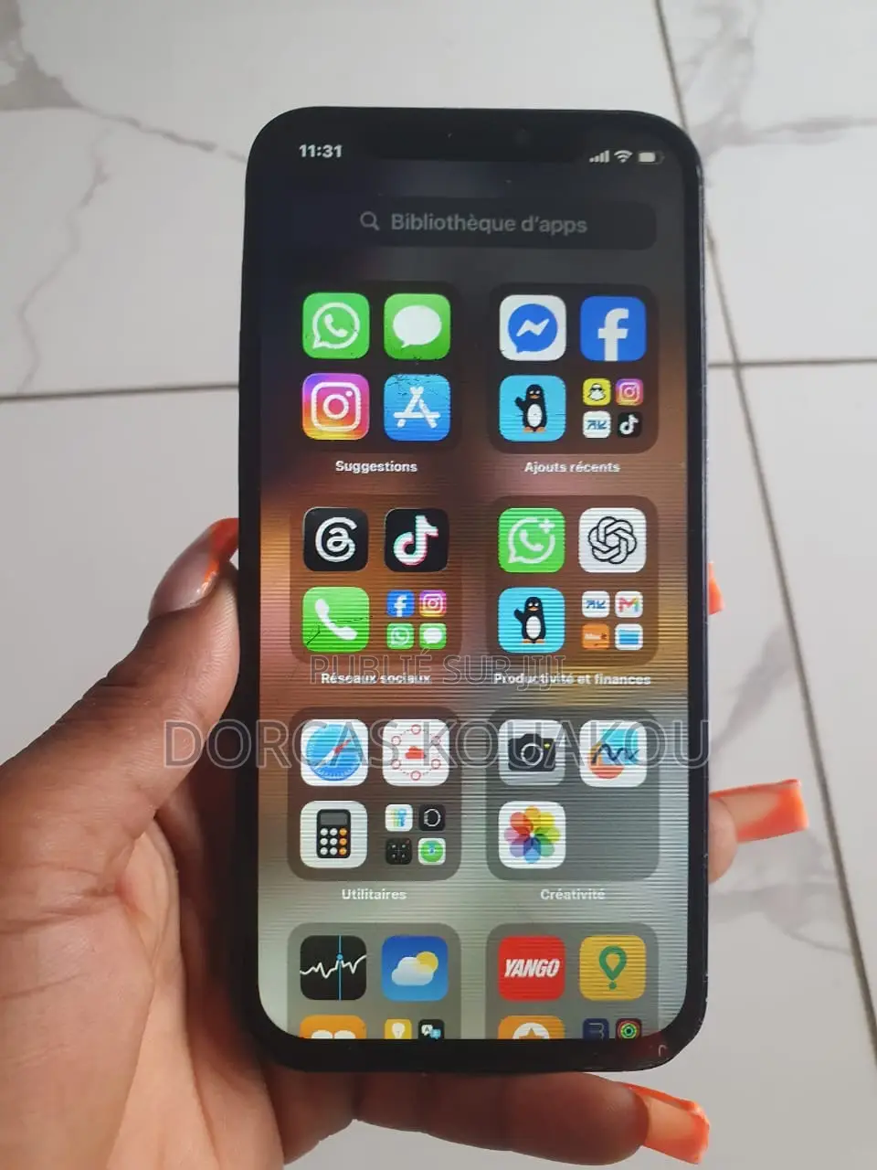 Apple iPhone 12 64 GB Bleu