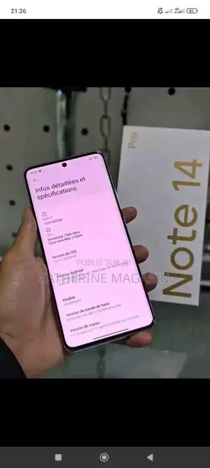 Nouveau Xiaomi 14 Pro 256 GB Noir