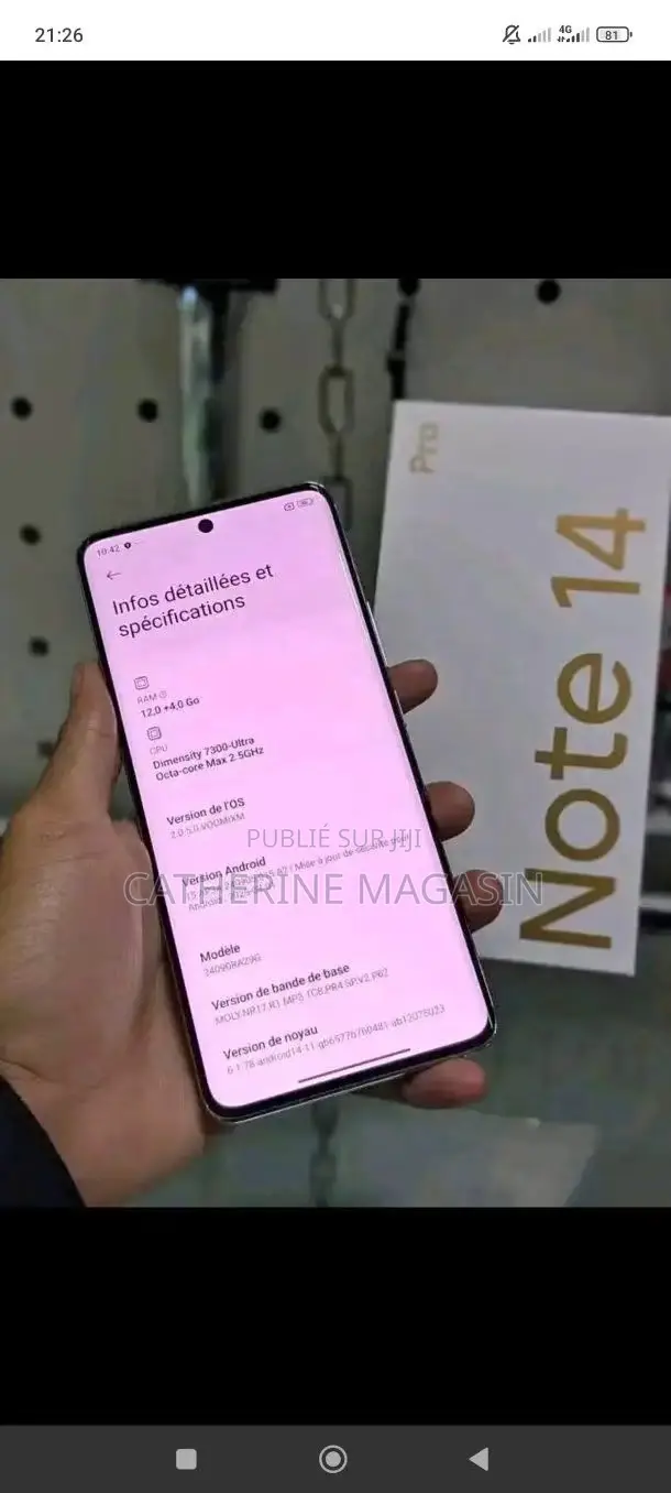 Nouveau Xiaomi 14 Pro 256 GB Noir