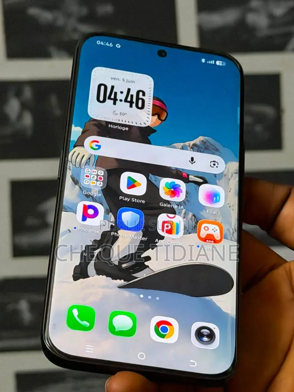 Nouveau Tecno Camon 50 Pro 256 GB Noir