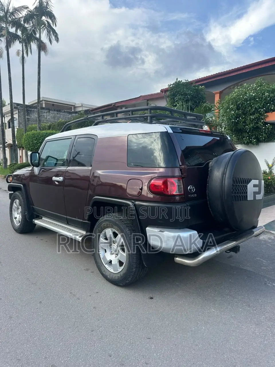 Toyota FJ Cruiser 2009 Rouge