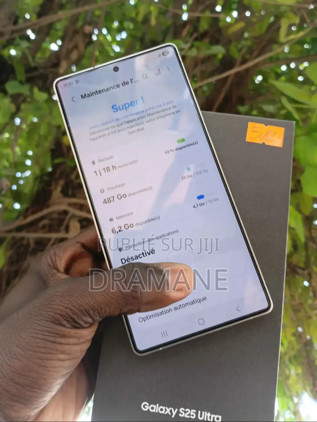 Nouveau Samsung Galaxy S25 Ultra 512 GB Blanc