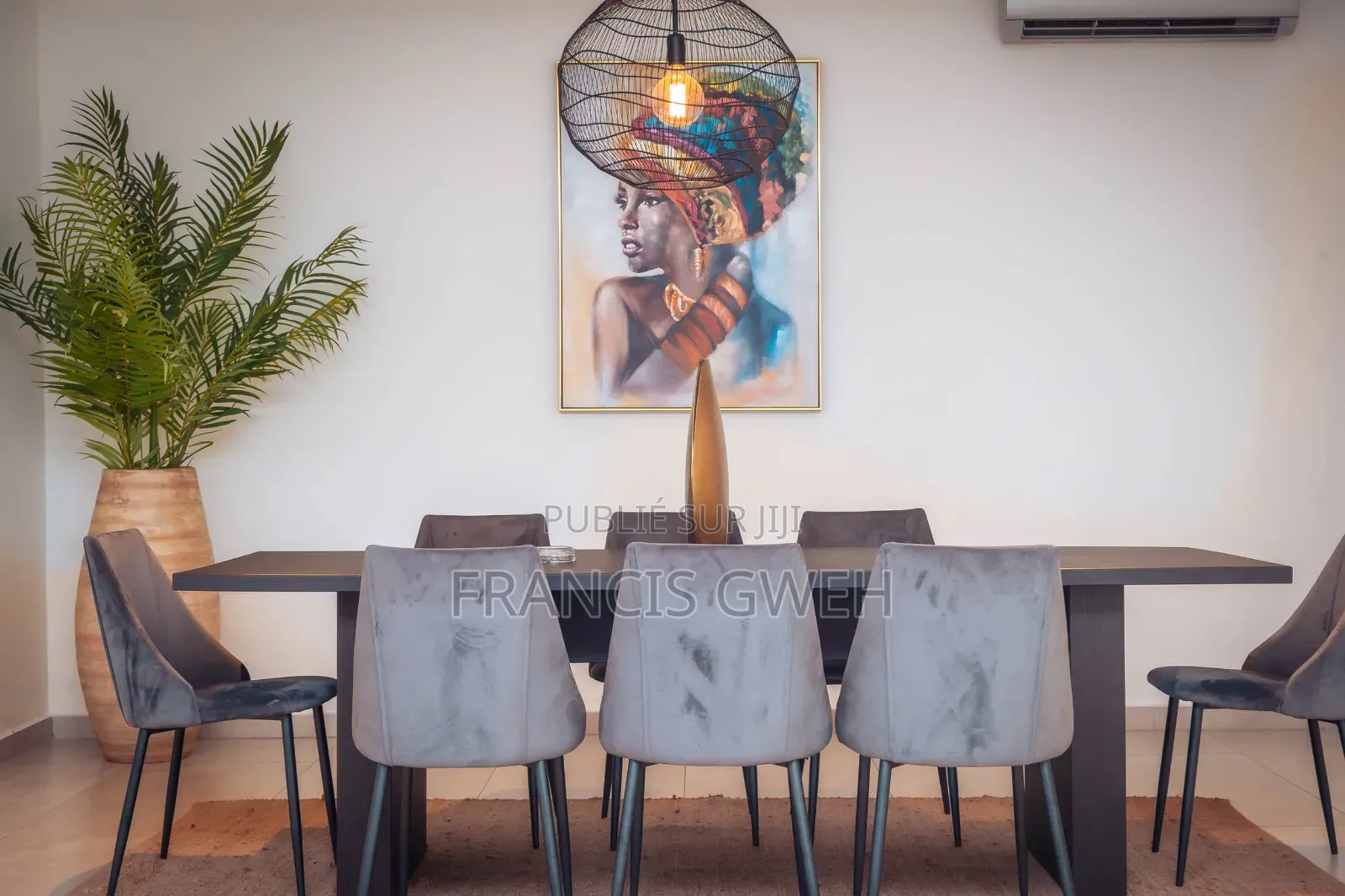 Meublé 3chbre Appartement dans Francis Gweh, Cocody à Louer