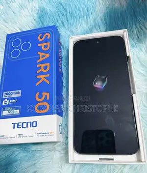 Nouveau Tecno Spark 50 128 GB Noir
