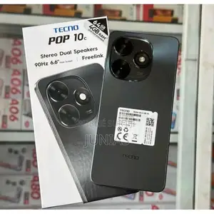 Nouveau Tecno Pop 10 64 GB Noir