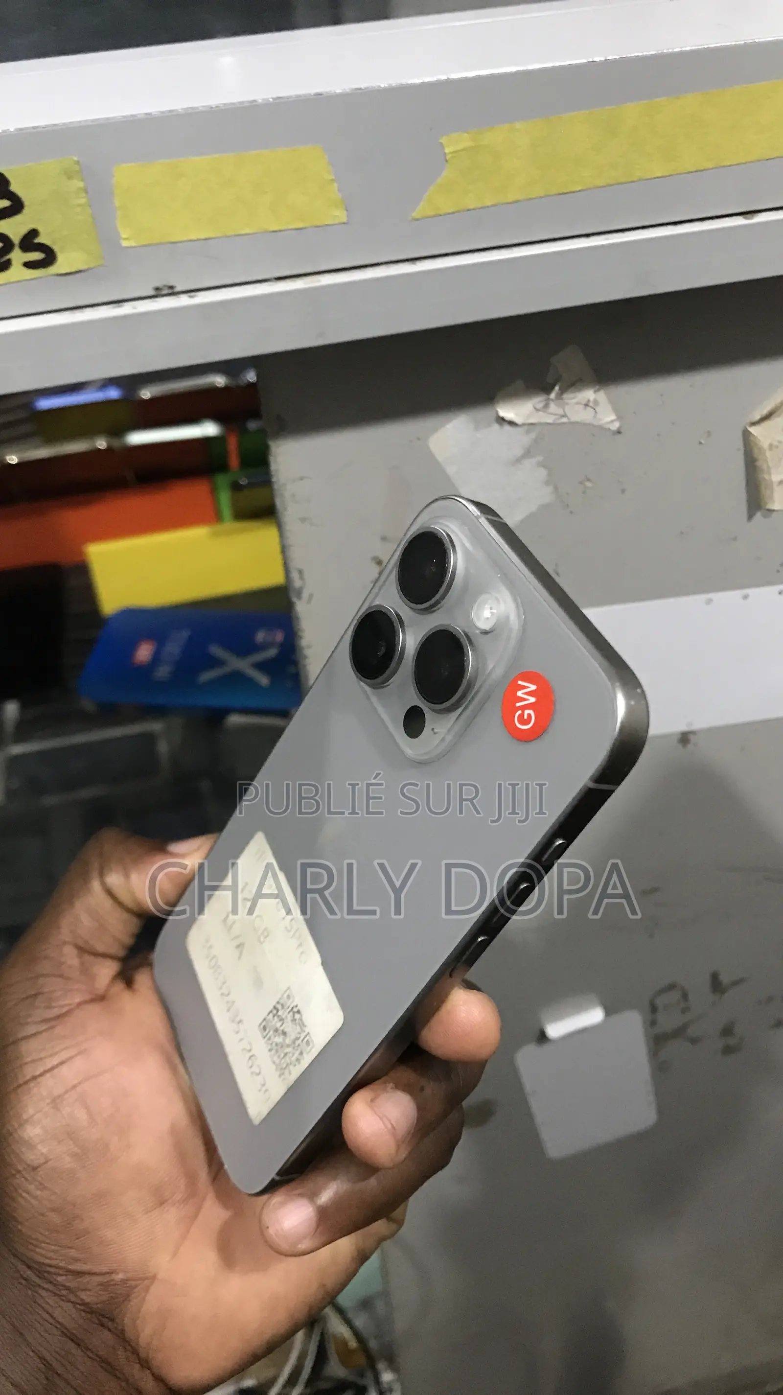 Apple iPhone 15 Pro 128 GB Argenté