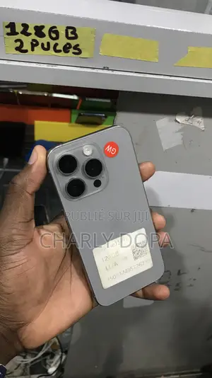 Apple iPhone 15 Pro 128 GB Argenté