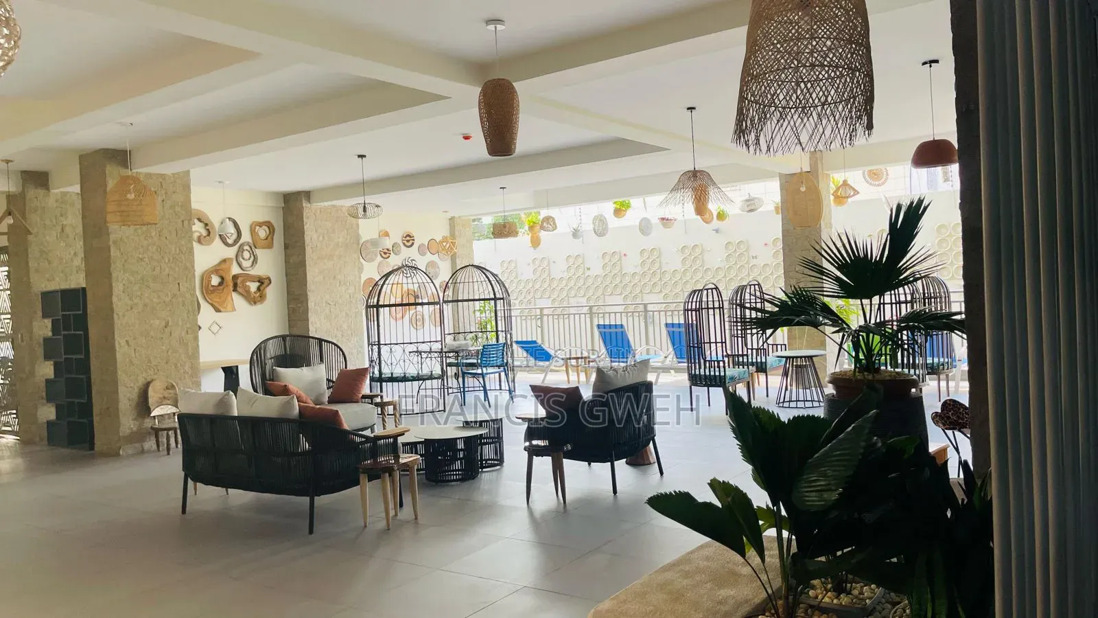 3chbre Appartement dans Francis Gweh, Cocody à Louer