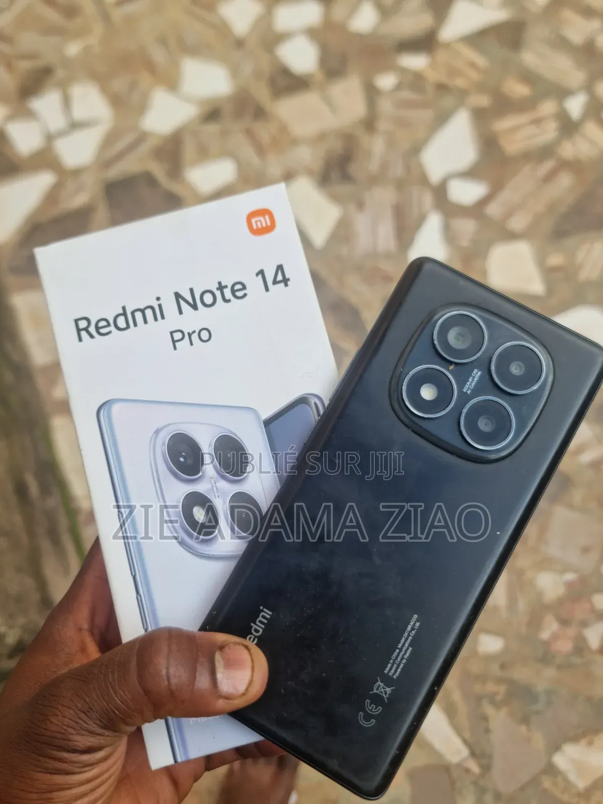 Xiaomi Redmi Note 14 Pro 256 GB Noir