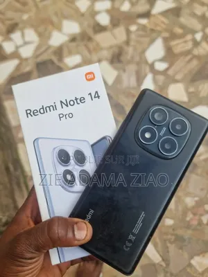 Xiaomi Redmi Note 14 Pro 256 GB Noir