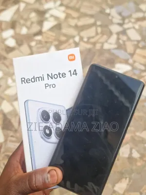 Xiaomi Redmi Note 14 Pro 256 GB Noir