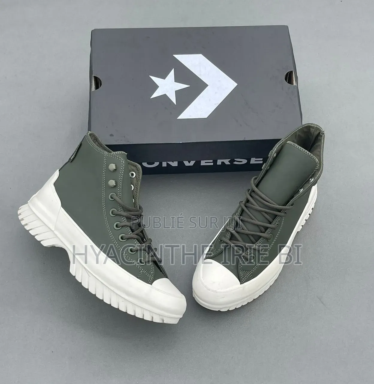  Converse Montante Grosses Semelle Authentique Originale Qualite