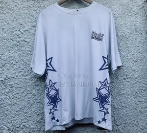 T-Shirt Graphique Blanc Oversi