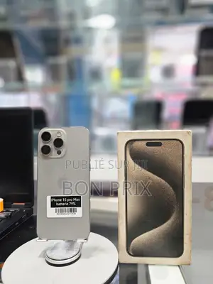 Nouveau Apple iPhone 15 Pro Max 256 GB Gris