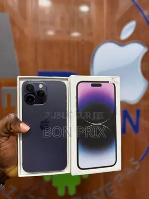 Nouveau Apple iPhone 14 Pro Max 256 GB Noir