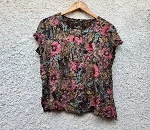 Haut Rétro Multicolore