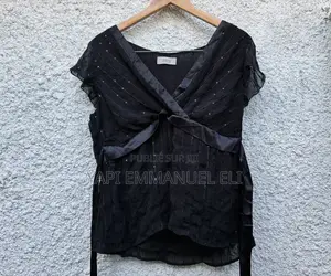 Blouse Chic De Soirée Marks Spencer Noire À Sequins