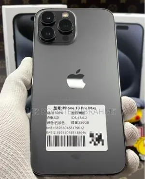 Nouveau Apple iPhone 13 Pro Max 256 GB Noir