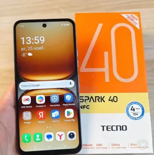 Nouveau Tecno Spark 40 256 GB Blanc