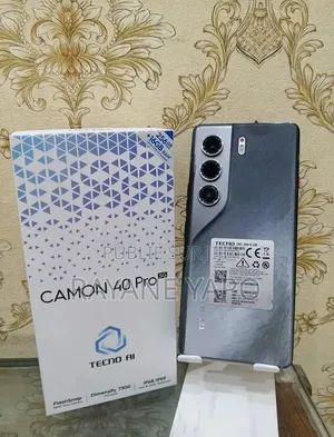 Nouveau Tecno Camon 40 256 GB Noir