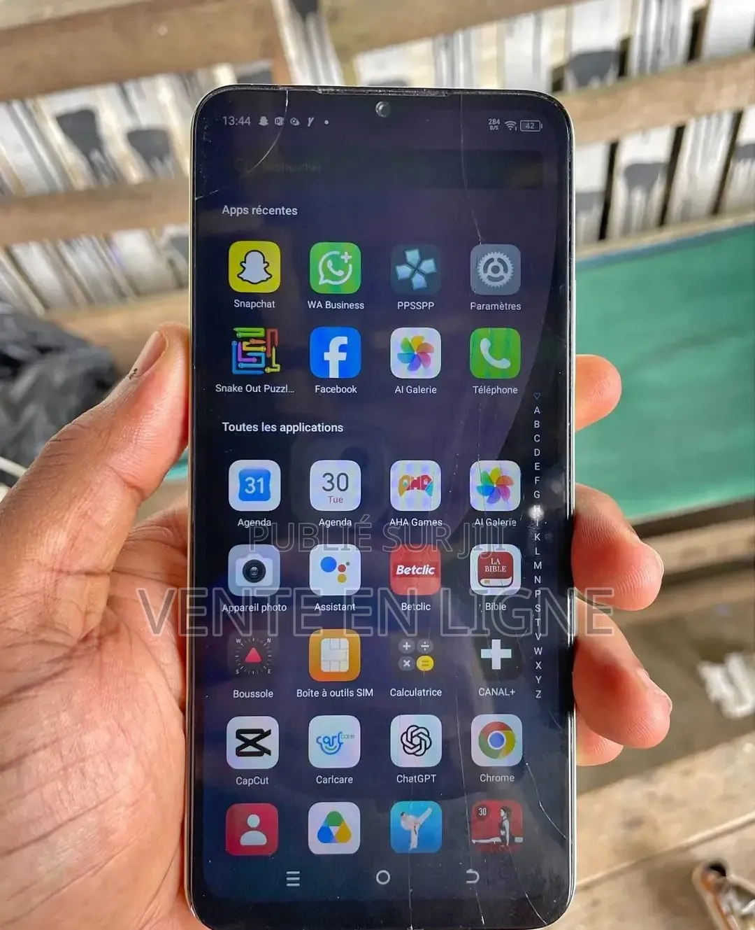 Nouveau Alcatel 10.16G Doré