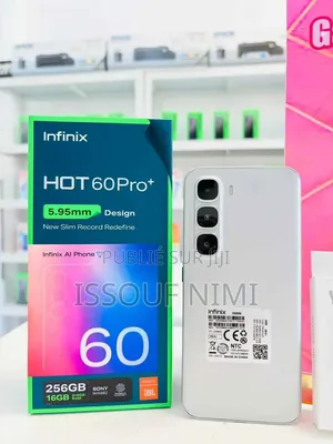 Nouveau Infinix Hot 60 Pro+ 256 GB Autre