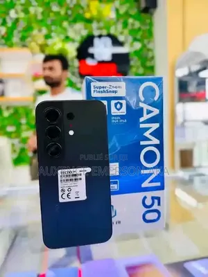 Nouveau Tecno Camon 50 256 GB Noir