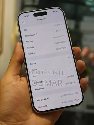 Nouveau Apple iPhone 17 Pro 256 GB Gris