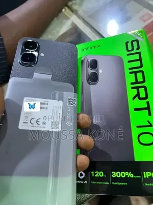 Nouveau Infinix Smart 10 64 GB Argenté
