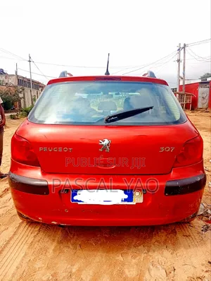 Peugeot 307 2007 Rouge