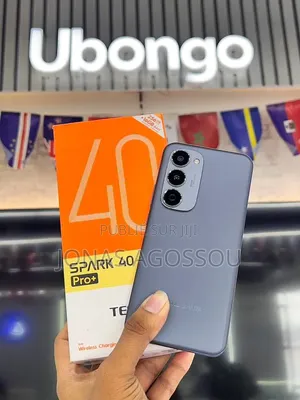 Nouveau Tecno Spark 40 Pro+ 256 GB Noir