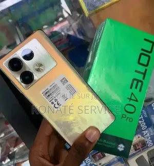 Nouveau Infinix Note 40 Pro 256 GB Jaune