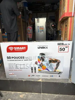Smart Tv Led - Android - Crown Mustang 50" Full Hd