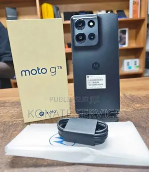 Nouveau Motorola Moto G75 256 GB Noir