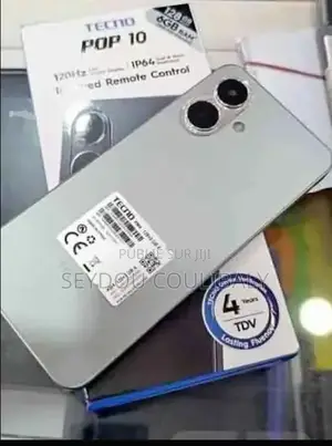 Nouveau Tecno Pop 10 64 GB Blanc