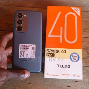 Nouveau Tecno Spark 40 Pro+ 256 GB Noir