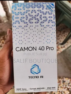 Nouveau Tecno Camon 40 Pro 4G 256 GB Gris