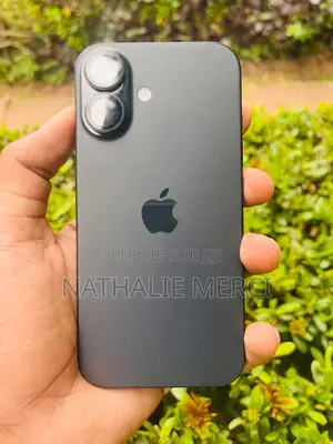 Nouveau Apple iPhone 16 256 GB Noir