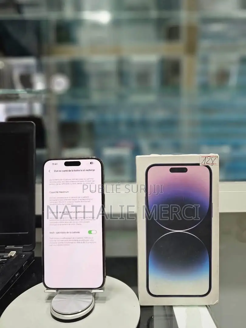 Nouveau Apple iPhone 14 Pro Max 256 GB Noir