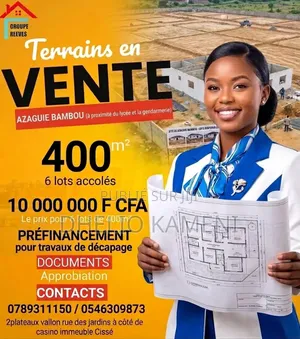 Opportunités Foncier À Azaguie Quartier Bambou