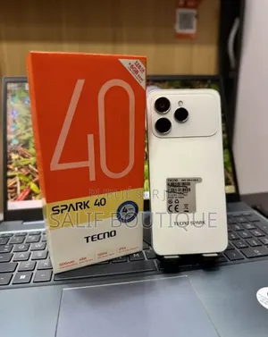 Nouveau Tecno Spark 40 128 GB Blanc